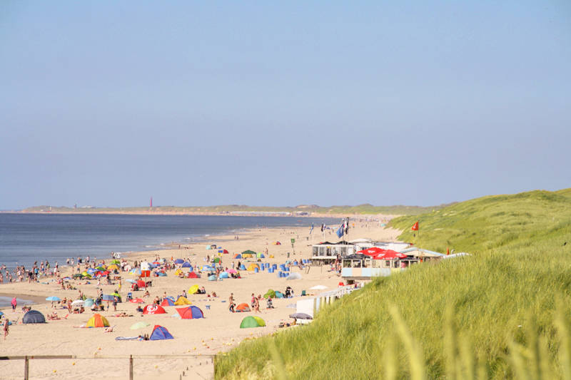 Zomer strand Callantsoog